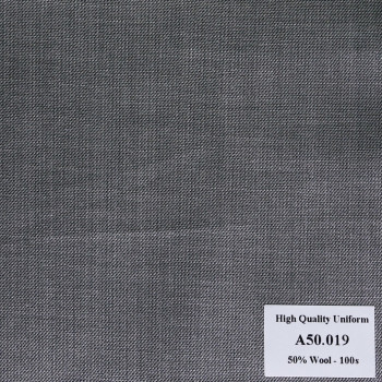 Vải May Đồng Phục Áo Vest Công Sở Màu Xám Tro A50.019